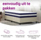 vidaXL - Pocketveringmatras - middelhard-hard - 80x200 - cm