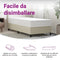 vidaXL - Pocketveringmatras - middelhard-hard - 80x200 - cm