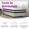 vidaXL - Pocketveringmatras - middelhard-hard - 80x200 - cm
