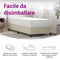vidaXL - Pocketveringmatras - middelhard-hard - 90x190 - cm - Single - Size