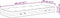 vidaXL - Pocketveringmatras - middelhard-hard - 90x200 - cm