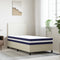 vidaXL - Pocketveringmatras - middelhard-hard - 90x200 - cm