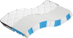 vidaXL - Pocketveringmatras - middelhard-plus - 100x200 - cm