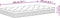 vidaXL - Pocketveringmatras - middelhard-plus - 100x200 - cm