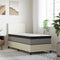 vidaXL - Pocketveringmatras - middelhard-plus - 90x190 - cm - Single - Size
