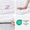 vidaXL - Pocketveringmatras - middelhard-plus - 90x200 - cm