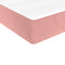 vidaXL - Pocketveringmatras - voor - kinderen - 80x160 - cm - fluweel - roze
