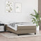 vidaXL - Pocketveringmatras - voor - kinderen - 80x160 - cm - stof - taupe