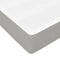 vidaXL - Pocketveringmatras - voor - kinderen - 80x160 - cm - stof - lichtgrijs