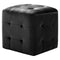 vidaXL - Poef - 2 - st - 30x30x30 - cm - fluweel - zwart