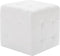 vidaXL - Poef - 2 - st - 30x30x30 - cm - kunstleer - wit