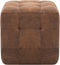vidaXL - Poef - 2 - st - 30x30x30 - cm - kunstsuède - bruin