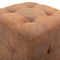 vidaXL - Poef - 2 - st - 30x30x30 - cm - kunstsuède - bruin