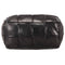 vidaXL - Poef - 60x60x30 - cm - echt - geitenleer - zwart