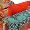 vidaXL - Poef - driezits - modulair - stof - patchwork