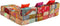 vidaXL - Poef - driezits - modulair - stof - patchwork