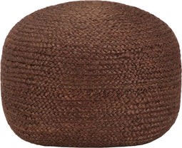 vidaXL - Poef - handgemaakt - 40x45 - cm - jute - bruin