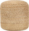 vidaXL - Poef - handgemaakt - 40x45 - cm - jute