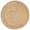 vidaXL - Poef - handgemaakt - 40x45 - cm - jute
