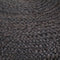 vidaXL - Poef - handgemaakt - 45x30 - cm - jute - donkergrijs