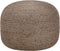 vidaXL - Poef - handgemaakt - 45x30 - cm - jute - lichtgrijs