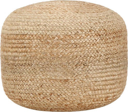 vidaXL - Poef - handgemaakt - 45x30 - cm - jute