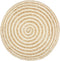 vidaXL - Poef - handgemaakt - 45x30 - cm - jute