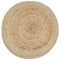 vidaXL - Poef - handgemaakt - 45x30 - cm - jute