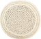 vidaXL - Poef - macramé - handgemaakt - 45x30 - cm - katoen