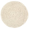 vidaXL - Poef - macramé - handgemaakt - 45x30 - cm - katoen