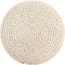 vidaXL - Poef - macramé - handgemaakt - 45x30 - cm - katoen