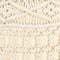 vidaXL - Poef - macramé - handgemaakt - 45x30 - cm - katoen