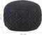 vidaXL - Poef - macramé - handgemaakt - 45x30 - cm - katoen - antraciet