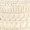 vidaXL - Poef - macramé - handgemaakt - 45x30 - cm - katoen