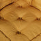 vidaXL - Poef - modulair - 140x70x36 - stof - geel