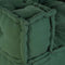 vidaXL - Poef - modulair - 140x70x36 - stof - groen