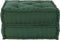 vidaXL - Poef - modulair - 70x70x36 - stof - groen