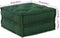 vidaXL - Poef - modulair - 70x70x36 - stof - groen