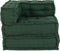 vidaXL - Poef - modulair - 70x70x54 - stof - groen