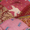 vidaXL - Poef - modulair - met - kussen - patchwork - stof