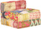 vidaXL - Poef - modulair - stof - patchwork