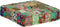 vidaXL - Poef - patchwork - vierkant - handgemaakt - 50x50x12 - cm - katoen - groen