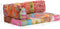 vidaXL - Poef - stof - patchwork