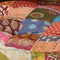 vidaXL - Poef - stof - patchwork