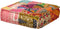 vidaXL - Poef - tweezits - modulair - stof - patchwork