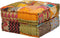 vidaXL - Poef - tweezits - modulair - stof - patchwork