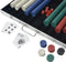 vidaXL Pokerset met 1000 chips aluminium