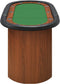 vidaXL - Pokertafel - voor - 10 - spelers - 160x80x75 - cm - groen