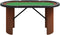 vidaXL - Pokertafel - voor - 10 - spelers - 160x80x75 - cm - groen