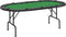 vidaXL - Pokertafel - voor - 10 - spelers - inklapbaar - 207x106x76 - cm - groen